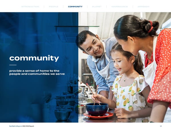 Bed, Bath and Beyond ESG Report - Page 19