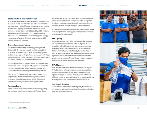 Bed, Bath and Beyond ESG Report - Page 26