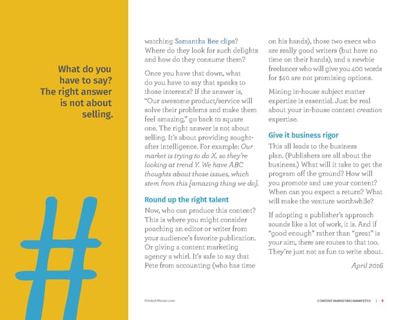 Content Marketing Manifesto - Page 5