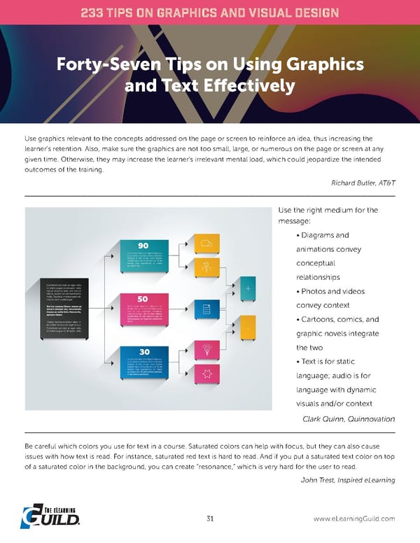 233 Tips on Graphics and Visual Design - Page 34