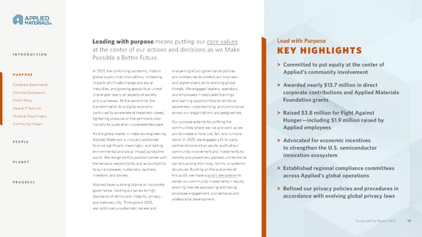 Applied Materials Sustainability Report - Page 10