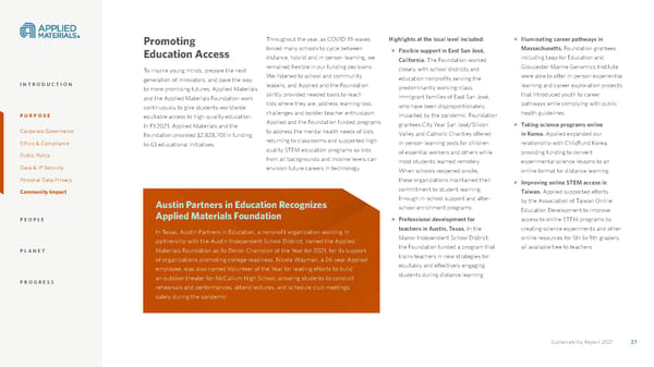 Applied Materials Sustainability Report - Page 27