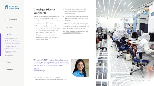 Applied Materials Sustainability Report - Page 37