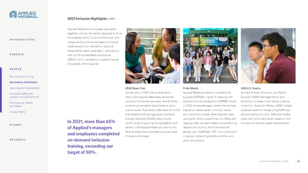 Applied Materials Sustainability Report - Page 42