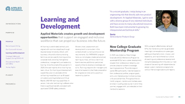 Applied Materials Sustainability Report - Page 44