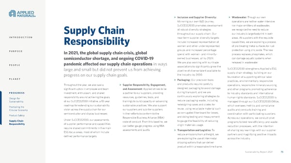 Applied Materials Sustainability Report - Page 75