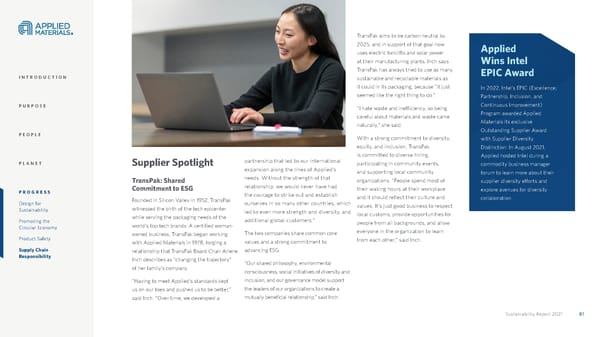 Applied Materials Sustainability Report - Page 81