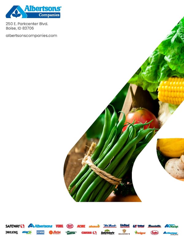 Albertsons ESG Report - Page 21