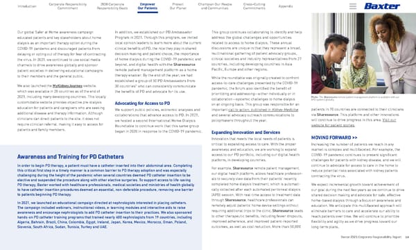 Baxter Corporate Responsibility Report - Page 16
