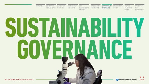 Colgate Palmolive Sustainability & Social Impact Report - Page 17