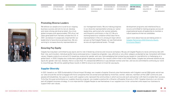 Colgate Palmolive Sustainability & Social Impact Report - Page 35