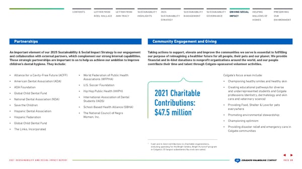 Colgate Palmolive Sustainability & Social Impact Report - Page 39