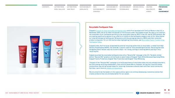 Colgate Palmolive Sustainability & Social Impact Report - Page 56
