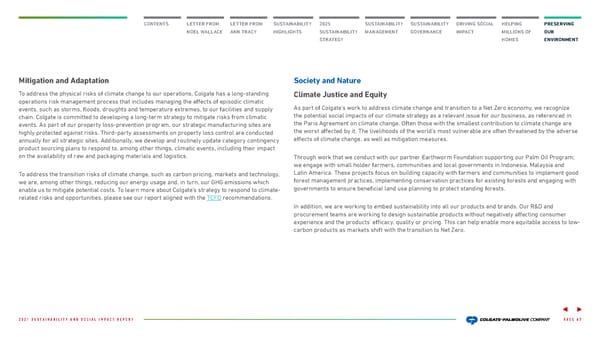 Colgate Palmolive Sustainability & Social Impact Report - Page 68