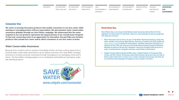 Colgate Palmolive Sustainability & Social Impact Report - Page 77