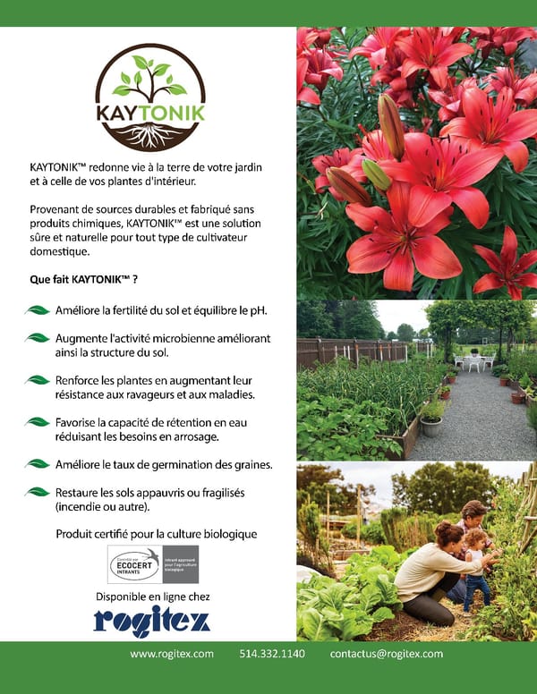 Kaytonik pour les jardiniers - FR - Page 1