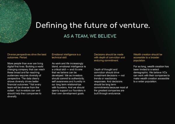 The future of Ventures - Pitch deck template - Powerpoint, Google Slides - Page 3