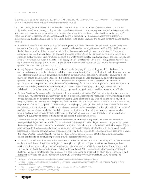 Amazon 2022 Proxy Statement - Page 42