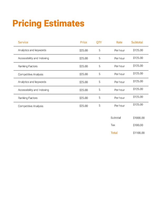 SEO Proposal Template - Powerpoint, Google Slides - Page 8