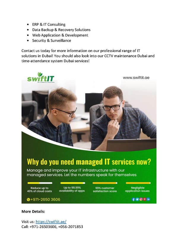 IT AMC Services in Abu Dhabi - Swiftitae - Page 3