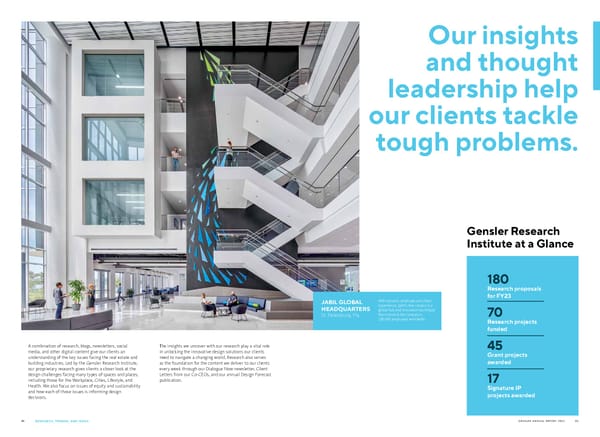 Gensler Annual Report 2022 - Page 42