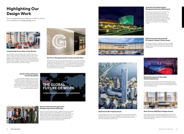 Gensler Annual Report 2022 - Page 58