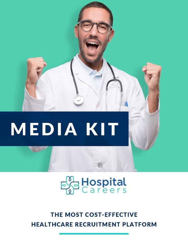 HospitalCareers Media Kit - Page 1