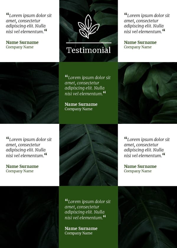Plants Business Brochure Template - Powerpoint, Google Slides - Page 8
