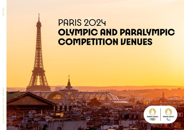 Paris 2024 Olympic and Paralympic Competition Venues - Page 1