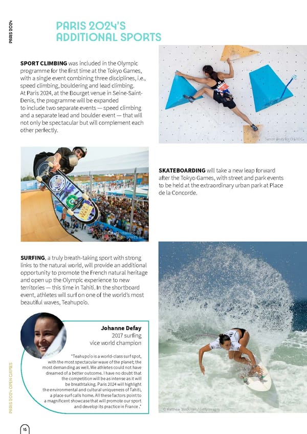 Paris 2024 Open Games Brochure - Page 14