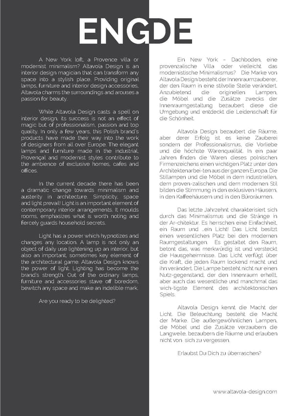 Katalog Altavola Design 2020 - Page 3