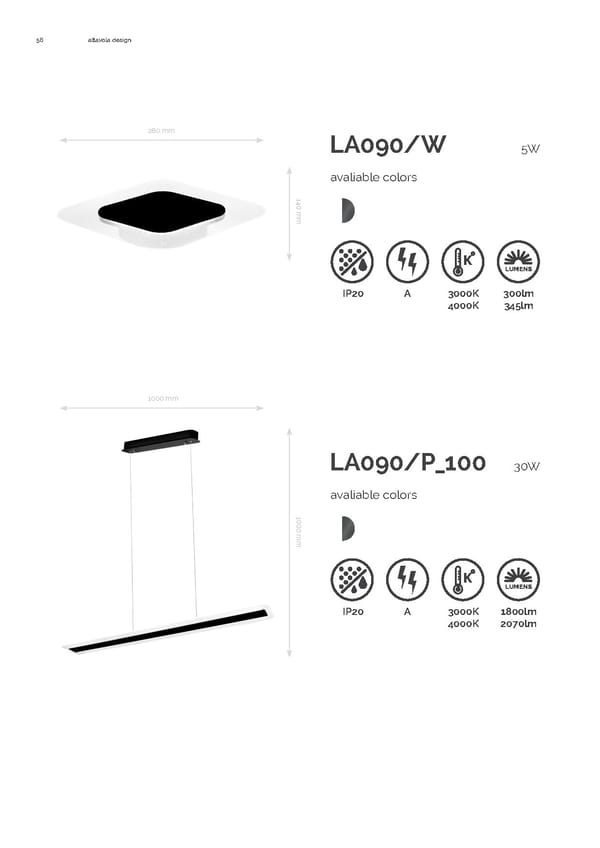Katalog Altavola Design 2020 - Page 56