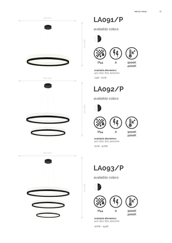 Katalog Altavola Design 2020 - Page 61