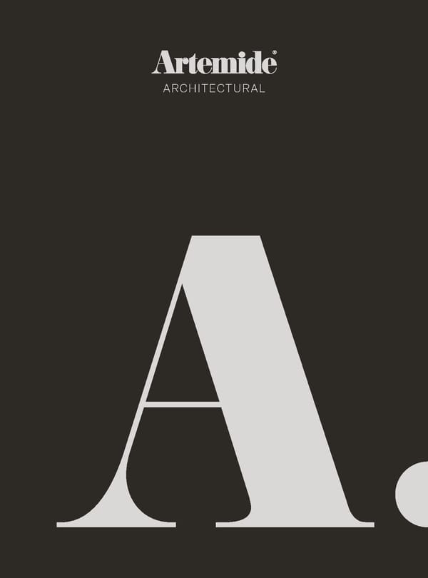 Katalog Artemide2019ArchitecturalEn - Page 1