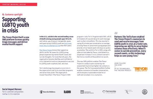 Twilio Impact Report - Page 12