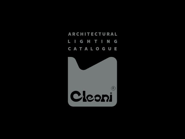 Cleoni Architectural Lighting2019 - Page 1