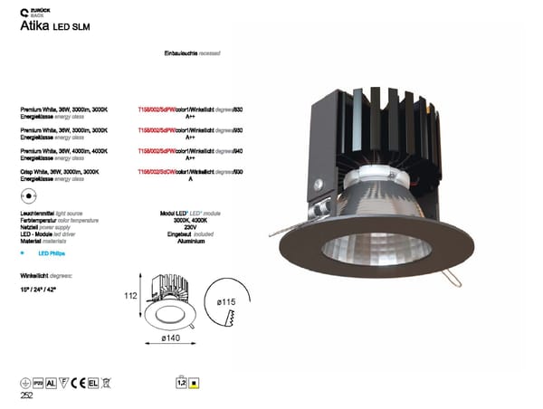 Cleoni Architectural Lighting2019 - Page 253