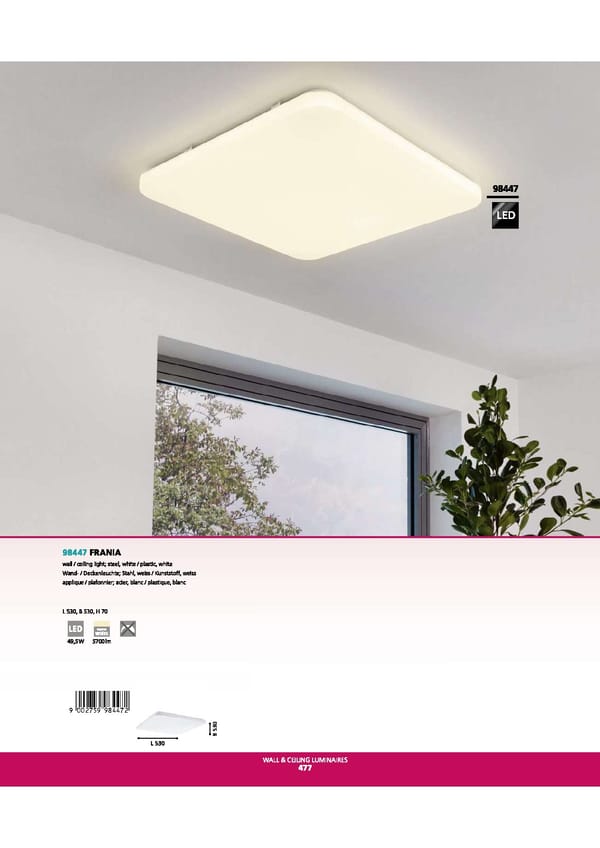 EGLO 2021 2022 Interior Lighting - Page 479