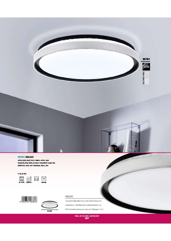 EGLO 2021 2022 Interior Lighting - Page 499