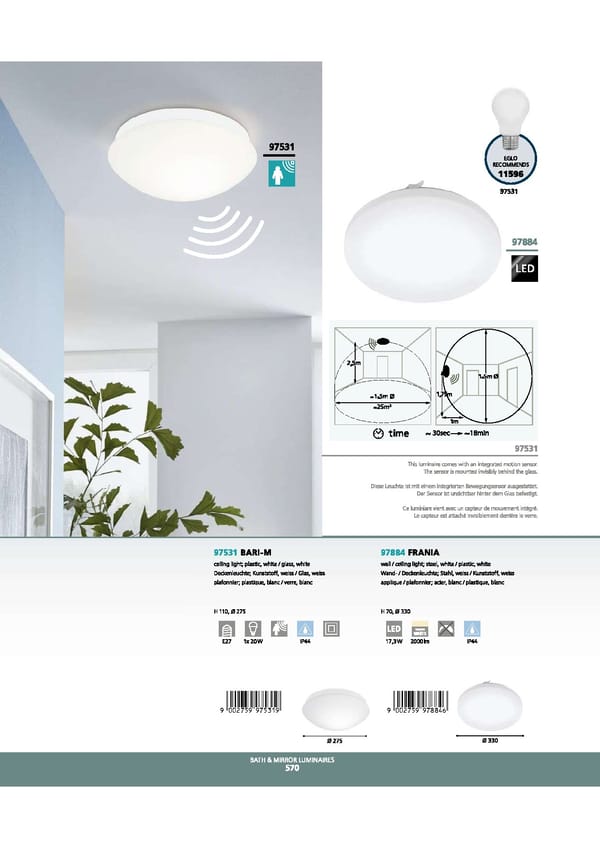 EGLO 2021 2022 Interior Lighting - Page 574