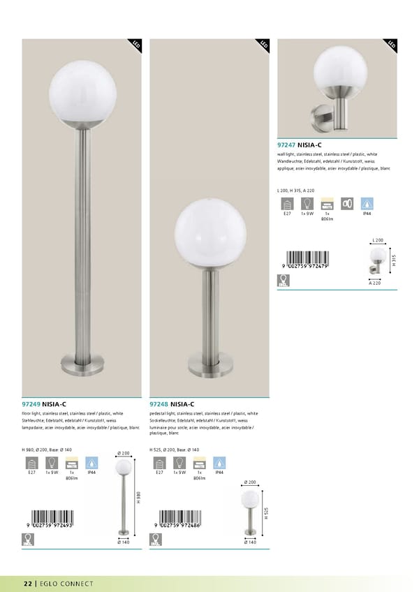 EGLO 2020 2021 Outdoor Luminaires - Page 24