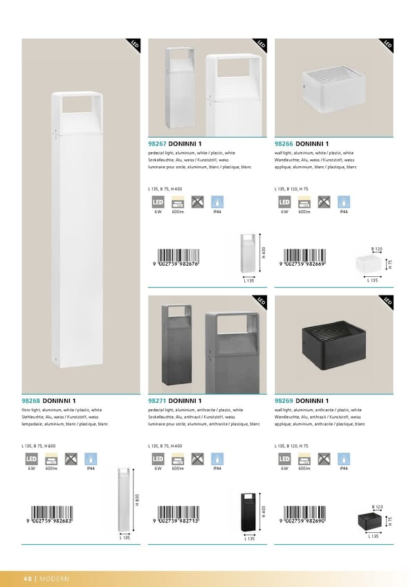 EGLO 2020 2021 Outdoor Luminaires - Page 50