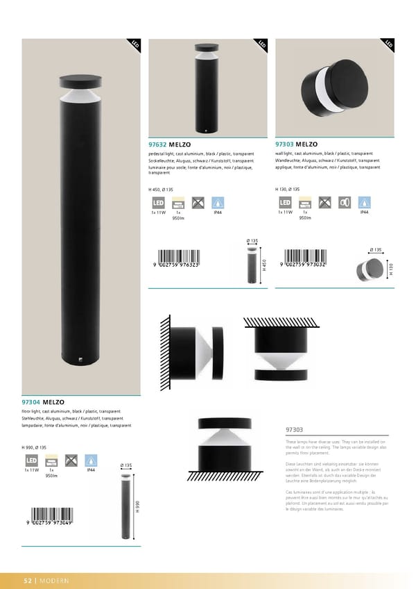 EGLO 2020 2021 Outdoor Luminaires - Page 54