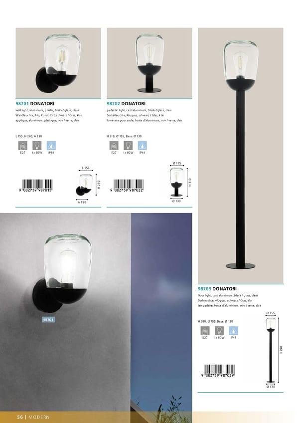 EGLO 2020 2021 Outdoor Luminaires - Page 58