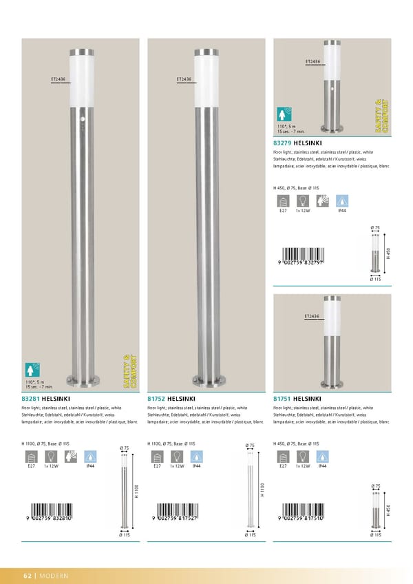 EGLO 2020 2021 Outdoor Luminaires - Page 64
