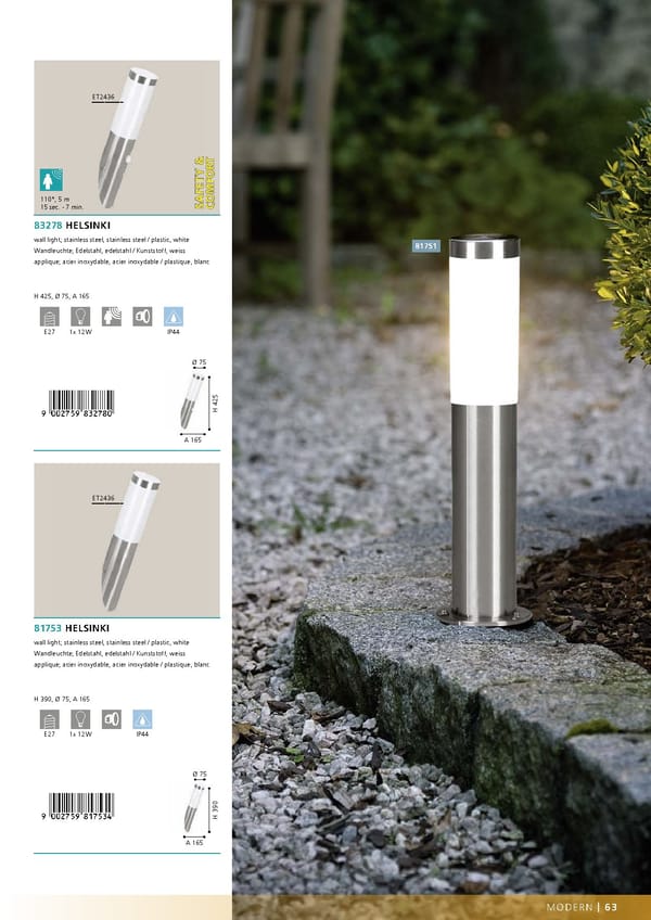 EGLO 2020 2021 Outdoor Luminaires - Page 65