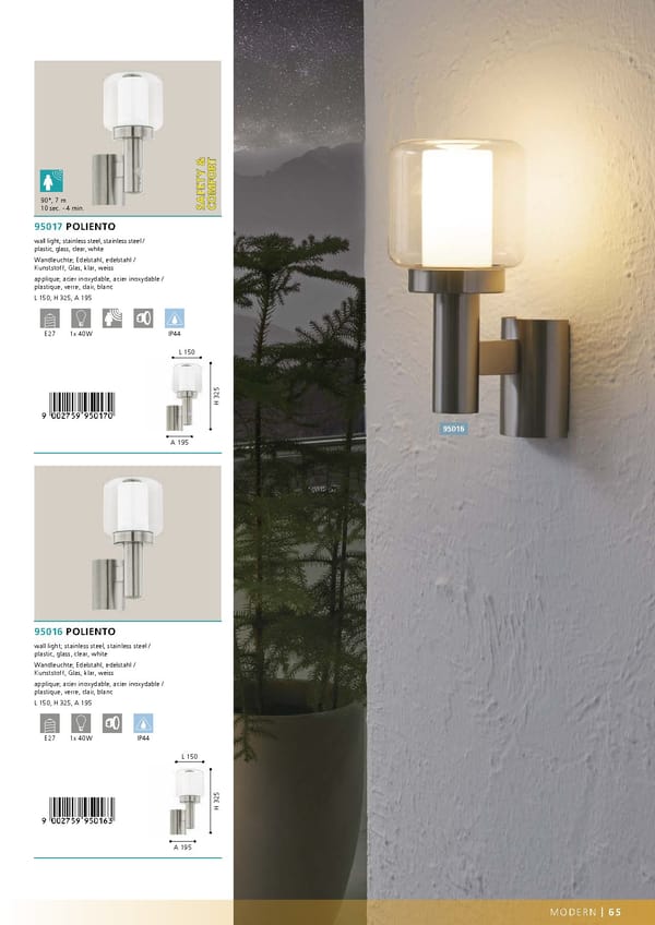 EGLO 2020 2021 Outdoor Luminaires - Page 67
