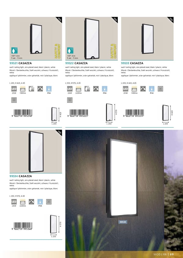 EGLO 2020 2021 Outdoor Luminaires - Page 71