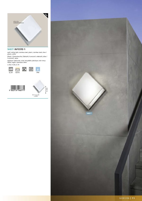 EGLO 2020 2021 Outdoor Luminaires - Page 73