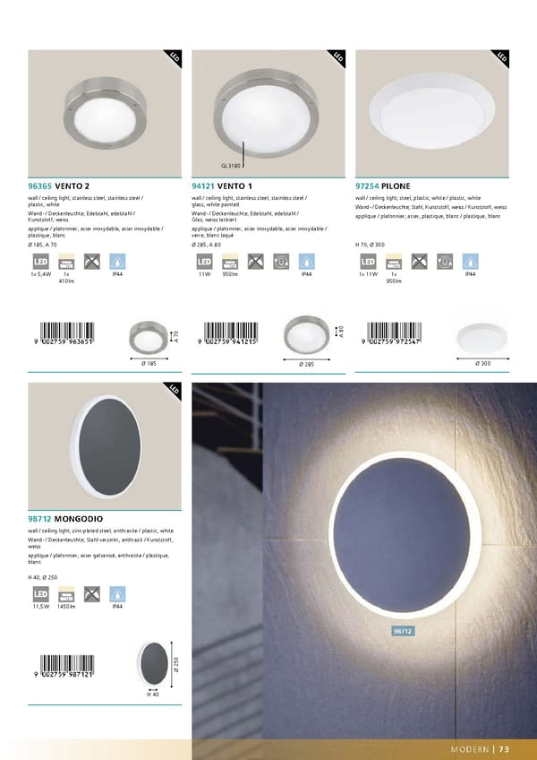 EGLO 2020 2021 Outdoor Luminaires - Page 75